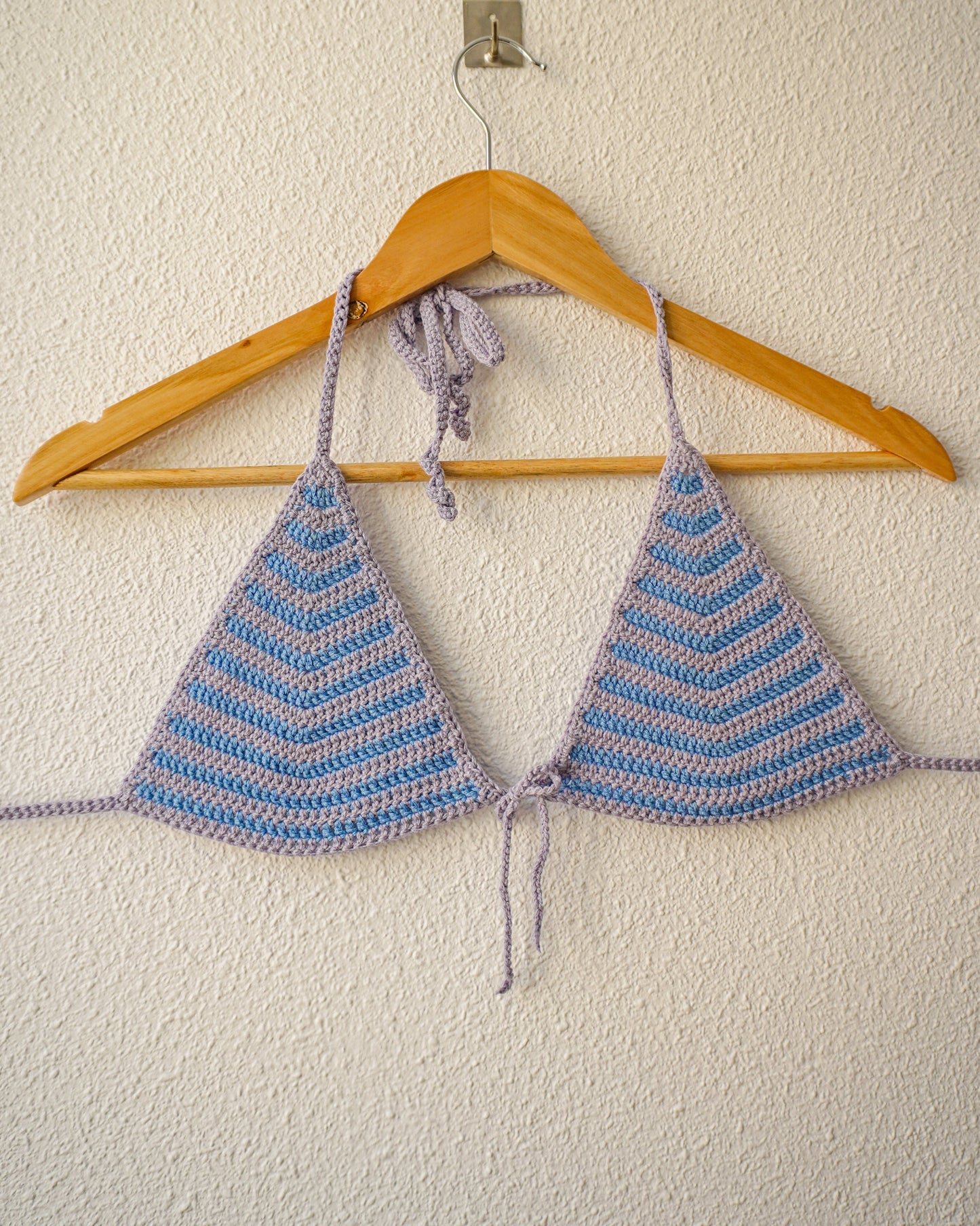 Halter Loux - Lilas & Bleu
