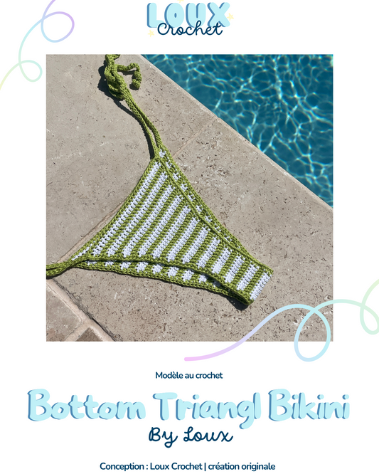 Triangl Bikini Set – Patrons Crochet PDF