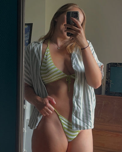 Ensemble bikini crochet