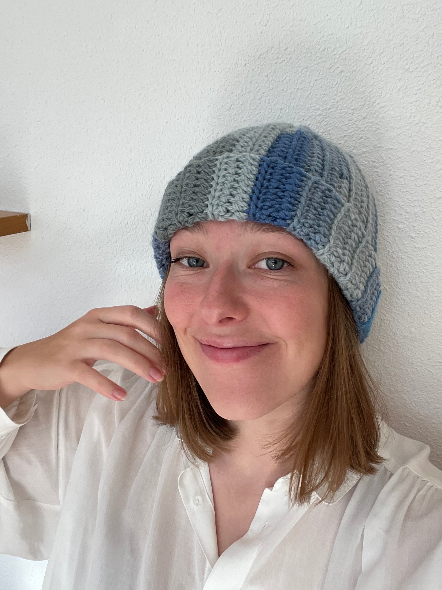 Bonnet Scrap Bleu
