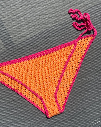 Pattern Bottom Classic Bikini By Loux