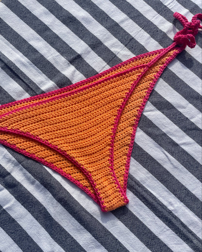 Pattern Bottom Classic Bikini By Loux