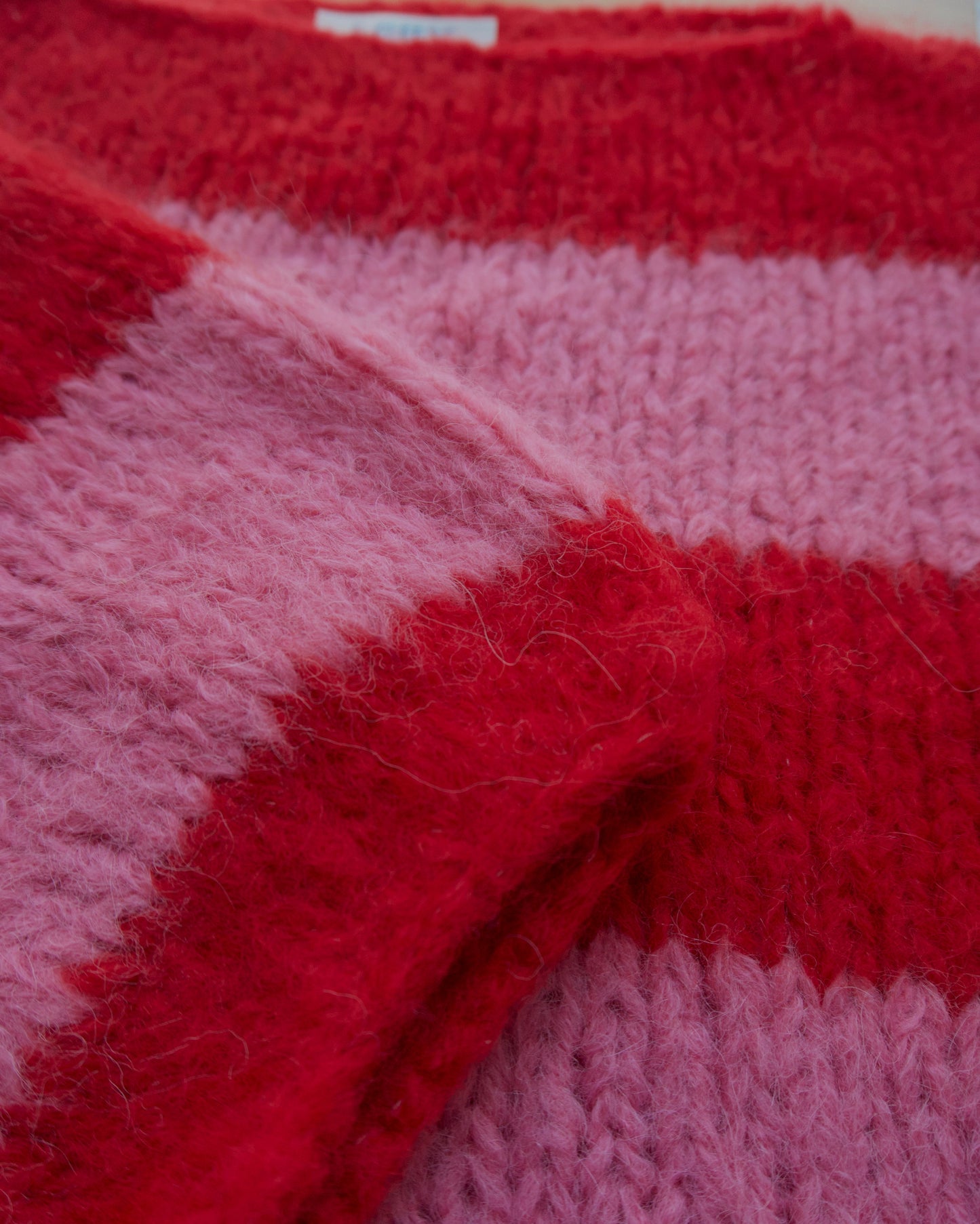 Fluffy Sweater Rose & Rouge