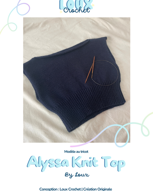 Pattern Alyssa Tricot Top By Loux