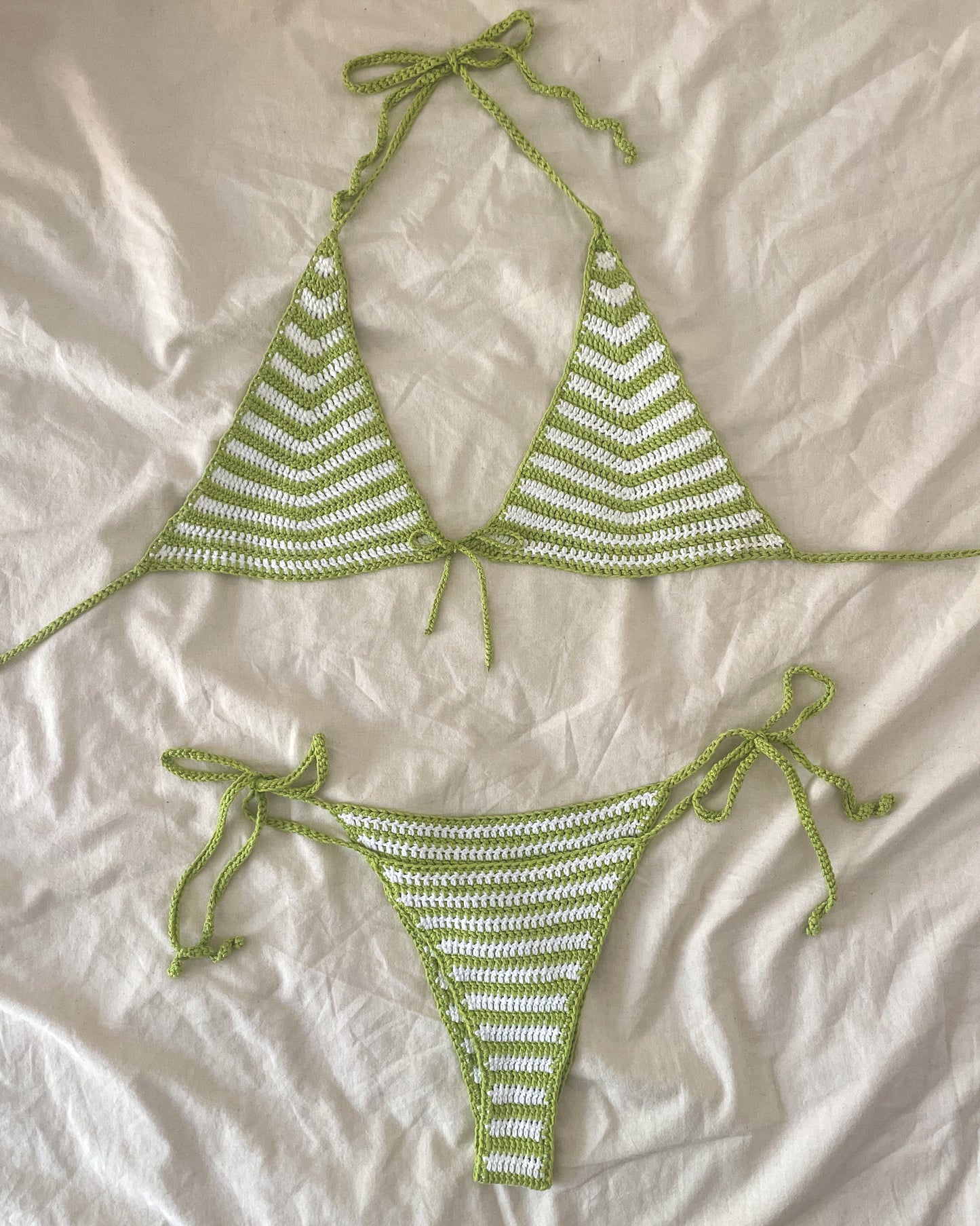 Ensemble bikini crochet