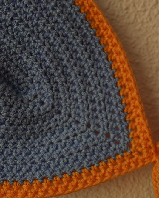 Classic Loux - Bleu & Orange - L