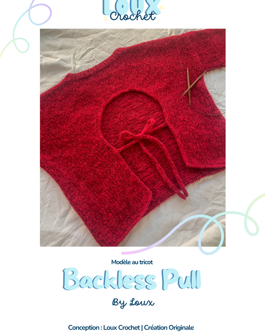 Pattern Backless Pull By Loux