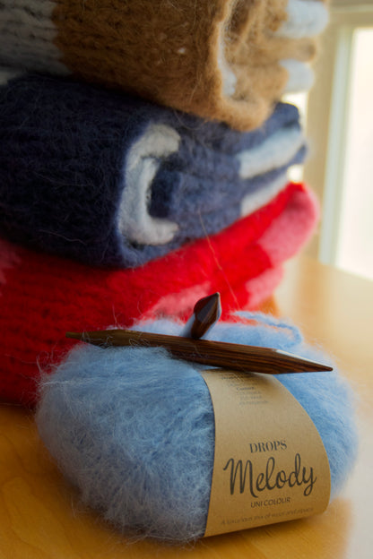 Fluffy Sweater Rose & Rouge